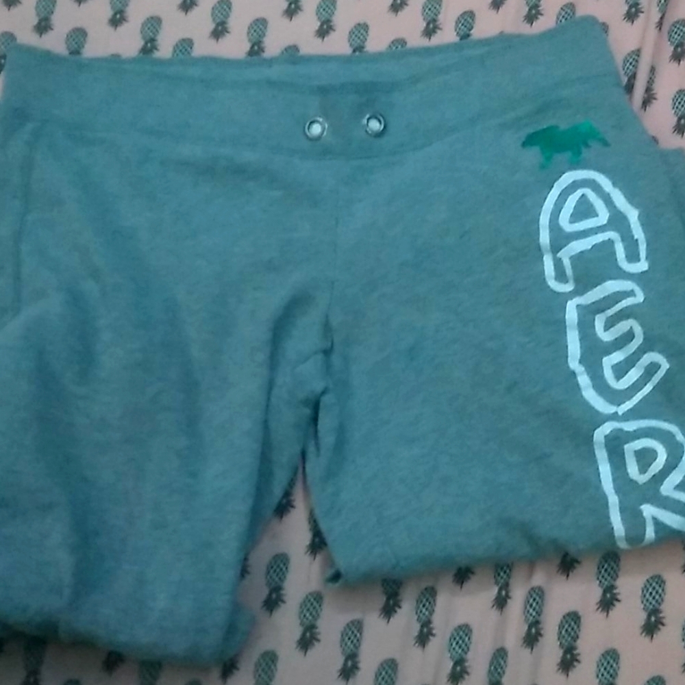 Grey aeropostale sweapants
